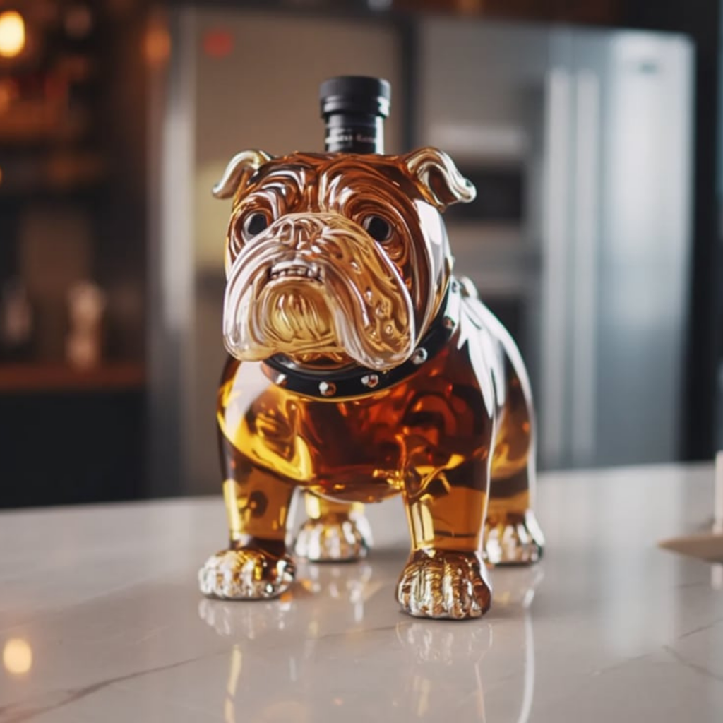 Licorera de Cristal | Edición Bulldog