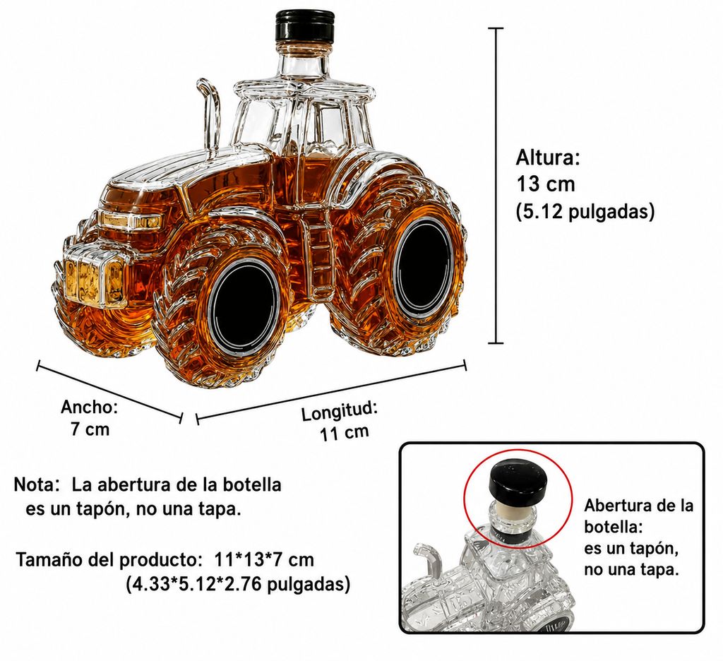 Jarra de whisky | Edición especial Traktor