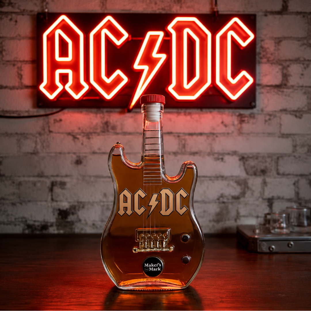 Licorera de Cristal | Edición AC/DC Guitarra