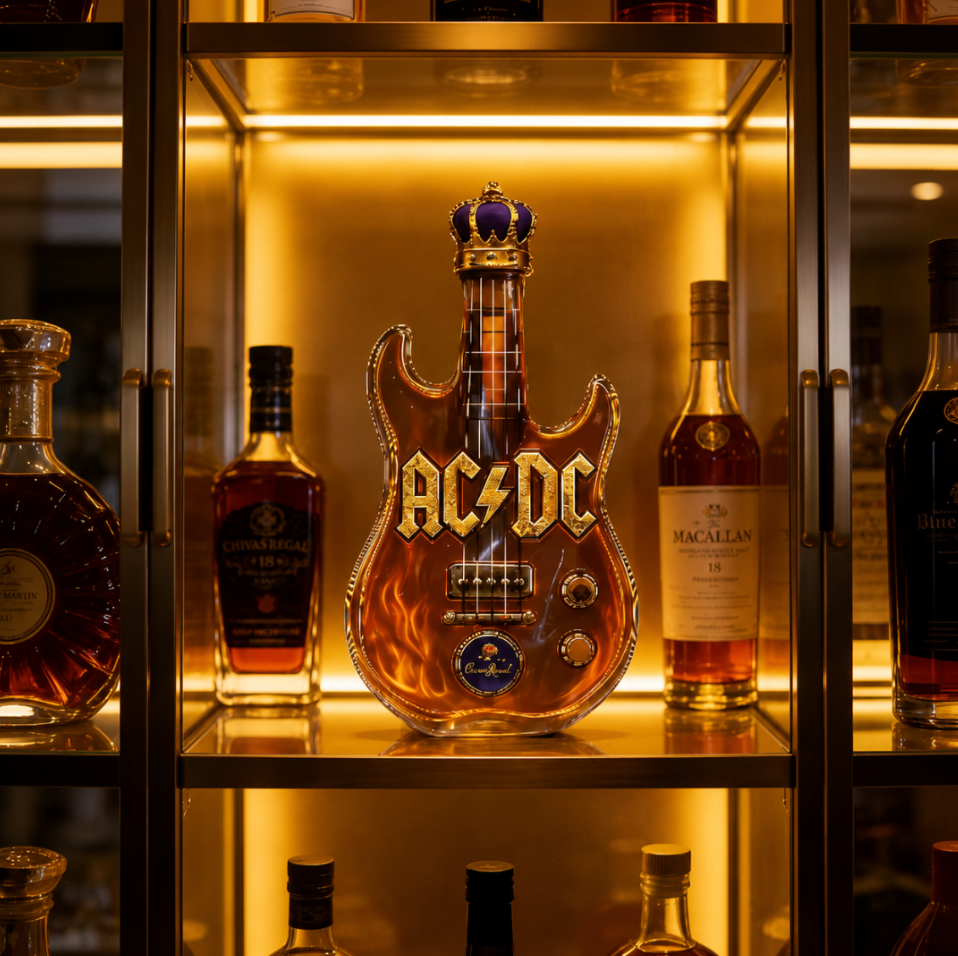 Licorera de whisky | Edición AC/DC Guitarra
