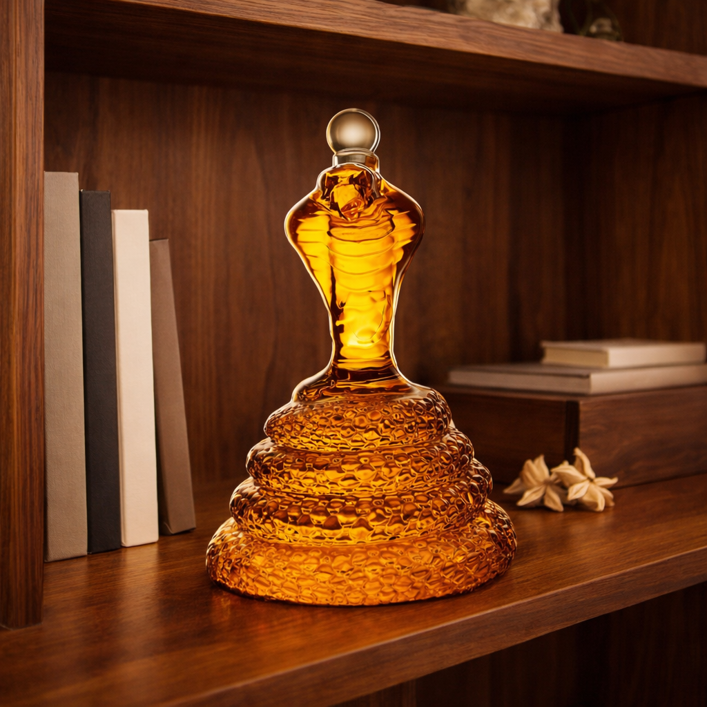 Licorera de Cristal | Edición Cobra