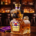Licorera de Cristal |  Edición Bulldog Francés