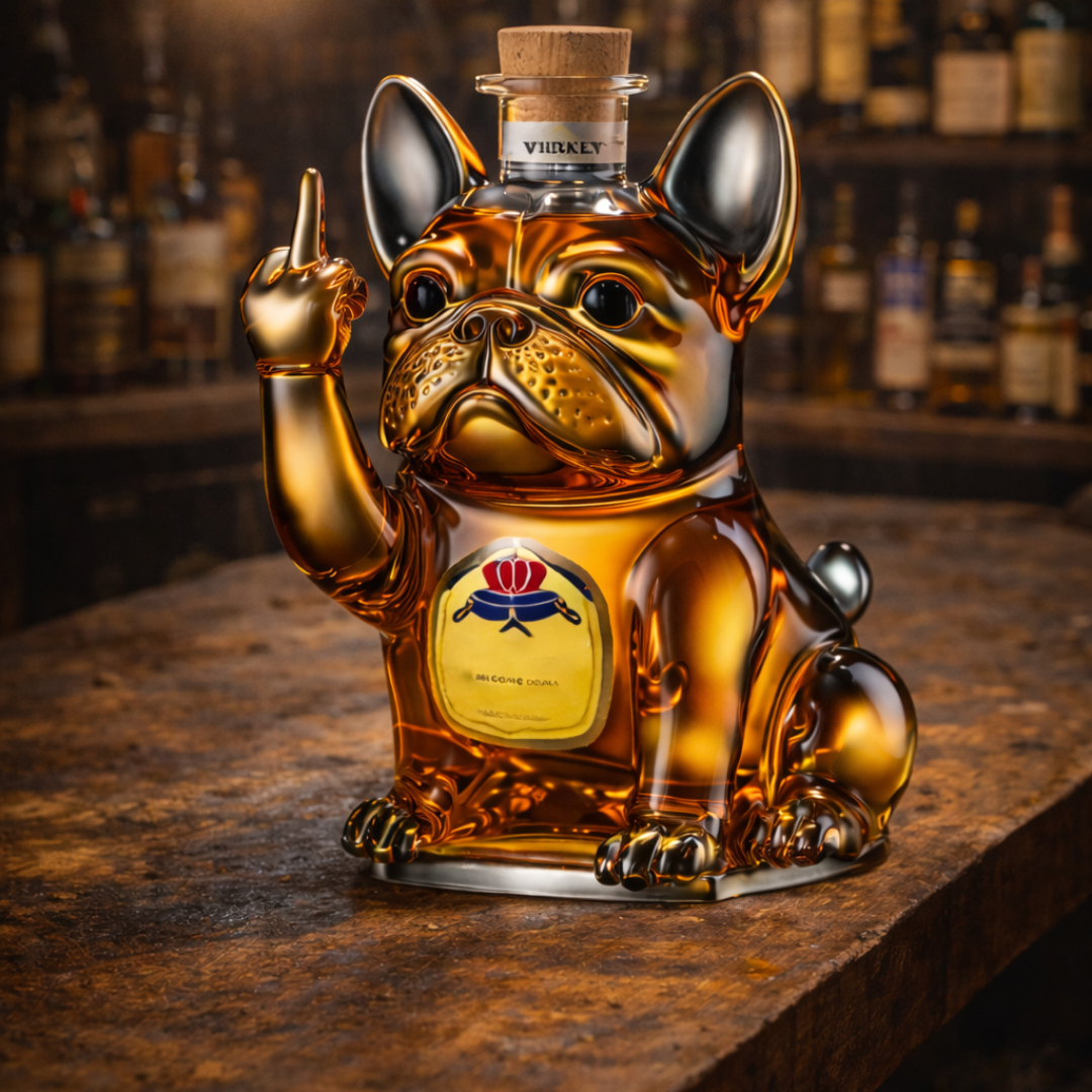 Licorera de Cristal |  Edición Canina