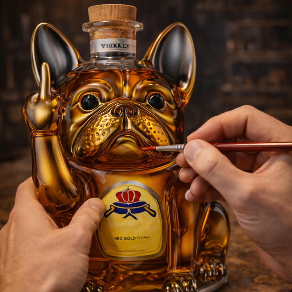 Licorera de Cristal |  Edición Canina