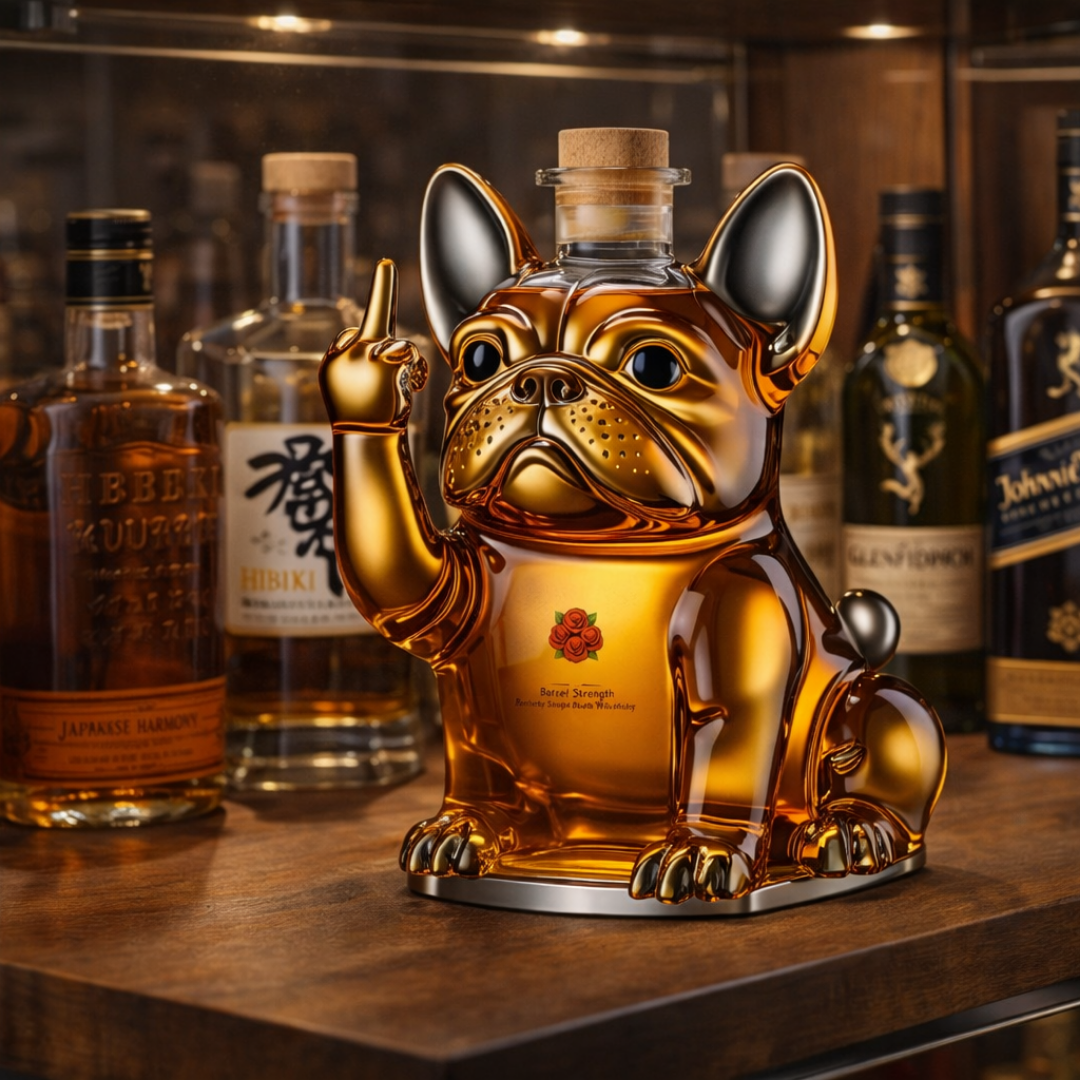 Licorera de Cristal |  Edición Canina