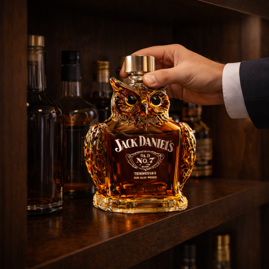 Licorera de whisky |Edición Búho