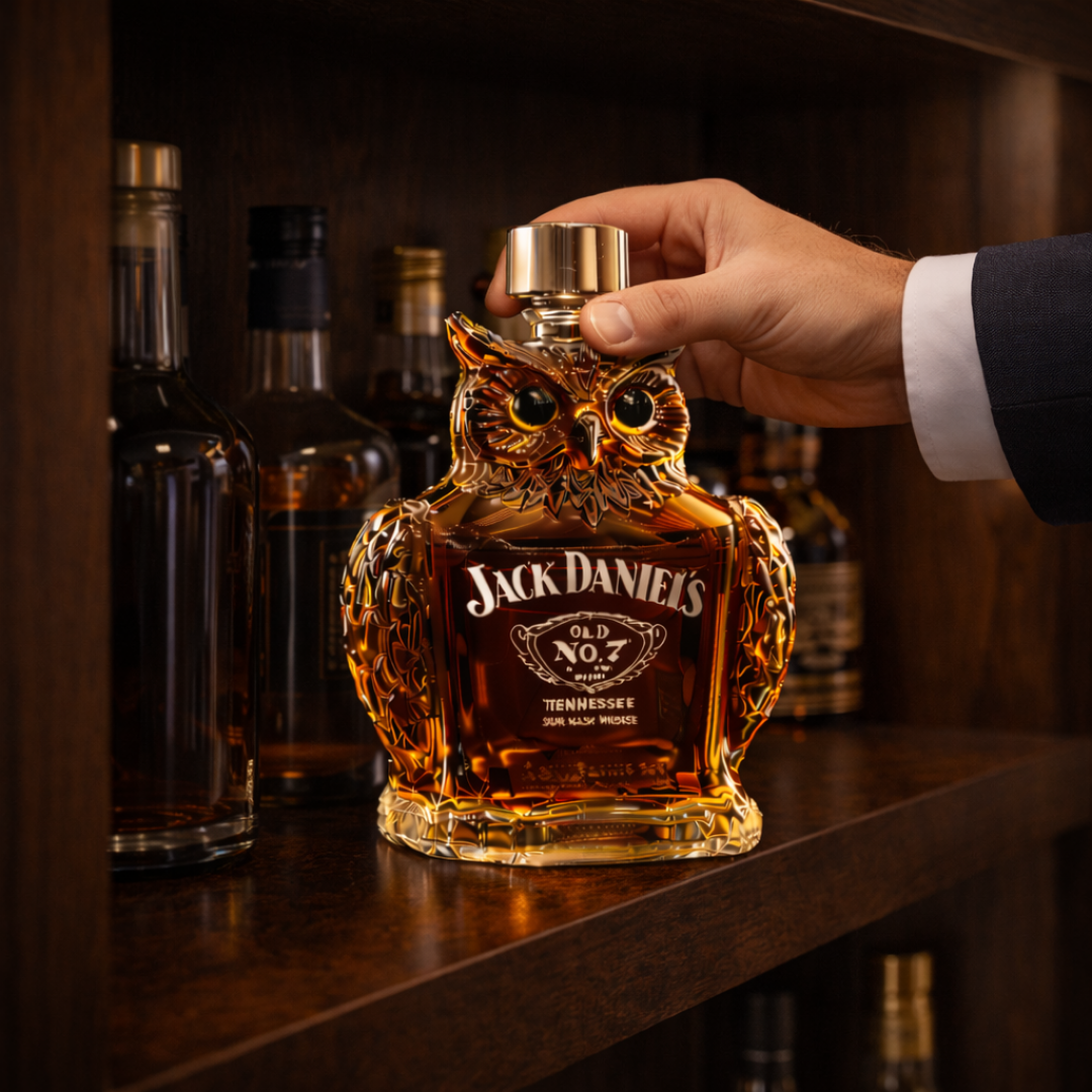 Licorera de whisky |Edición Búho