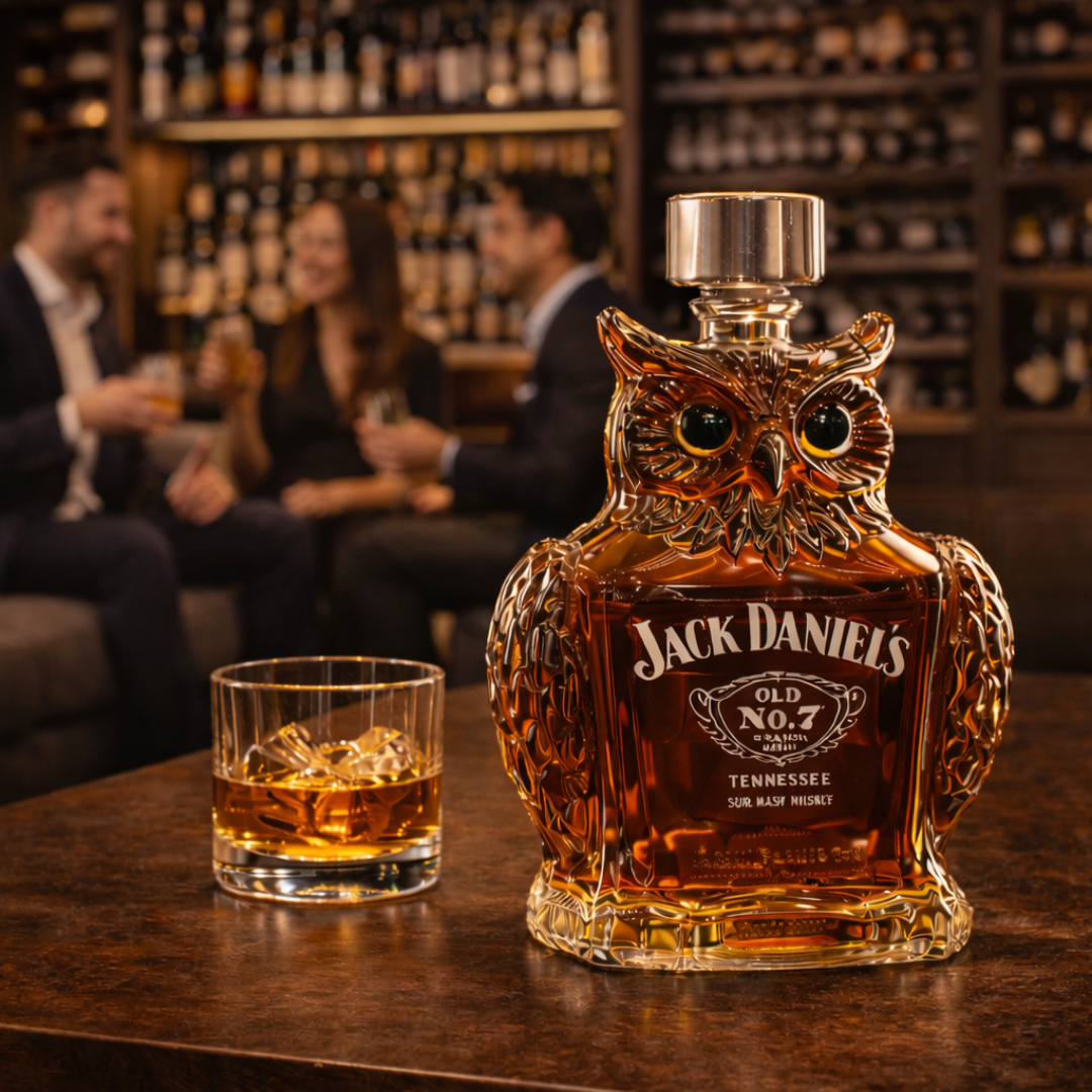 Licorera de whisky |Edición Búho