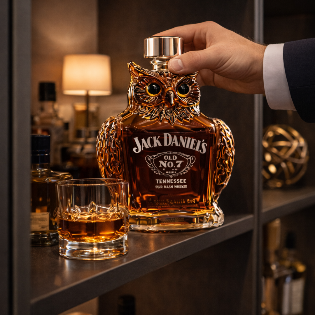 Licorera de whisky |Edición Búho