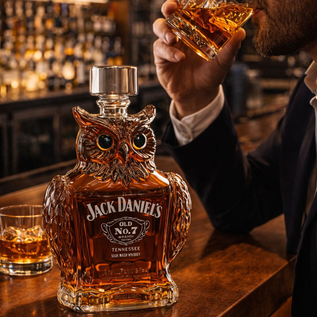 Licorera de whisky |Edición Búho
