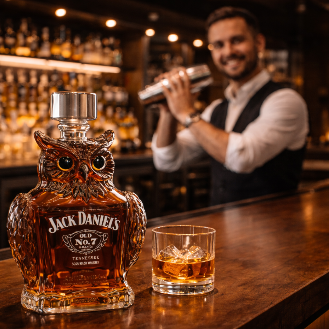Licorera de whisky |Edición Búho