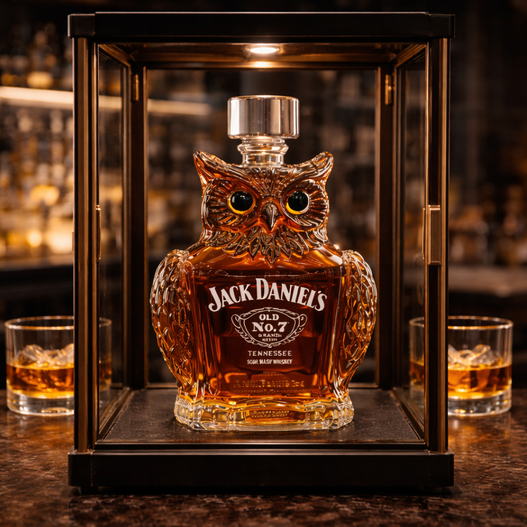 Licorera de whisky |Edición Búho
