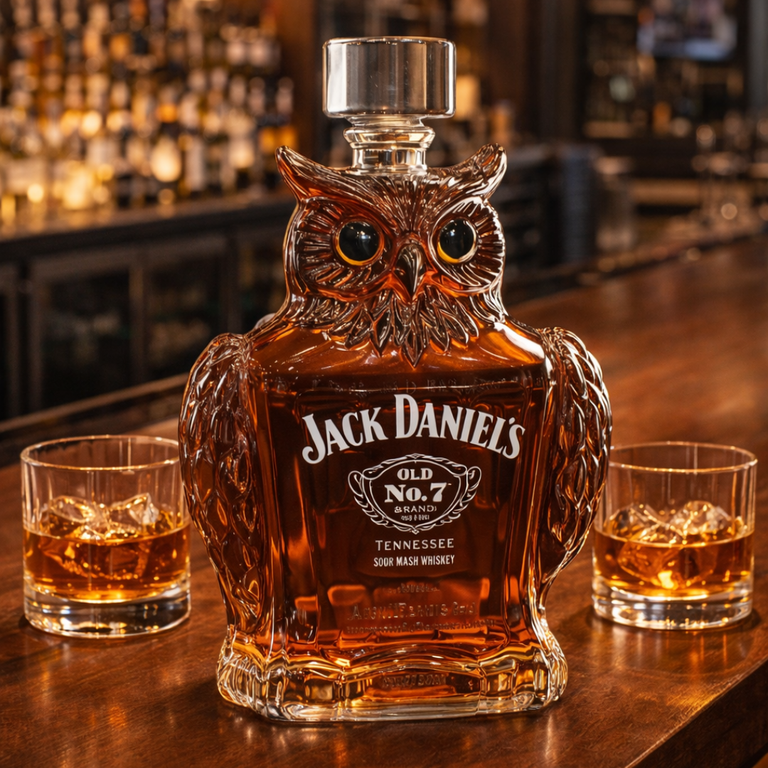 Licorera de whisky |Edición Búho