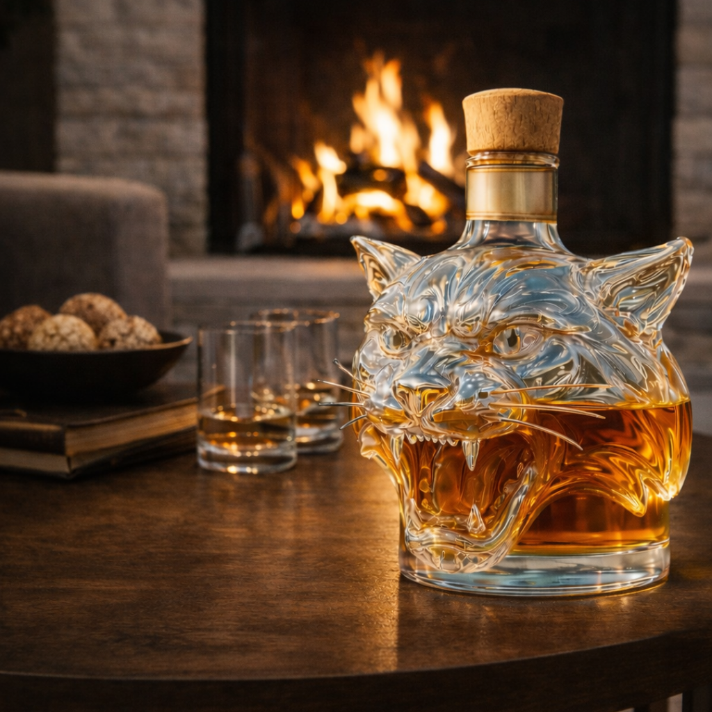 Licorera de Cristal | Edición Tigre