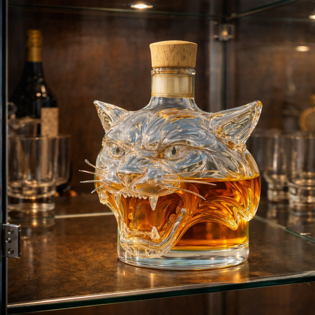 Licorera de Cristal | Edición Tigre