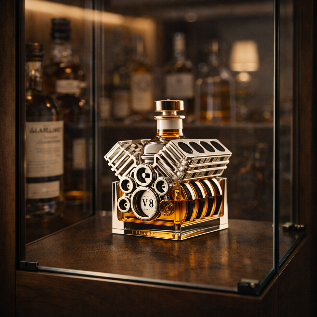 Licorera de whisky | Edición V8