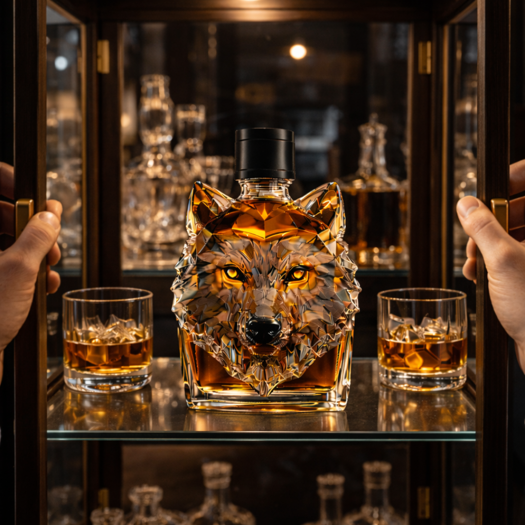 Licorera de whisky | Edición Lobo