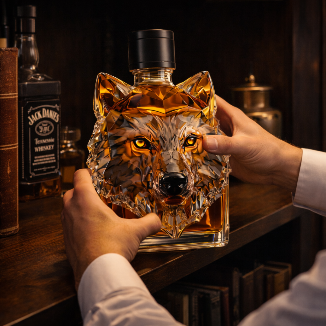 Licorera de whisky | Edición Lobo