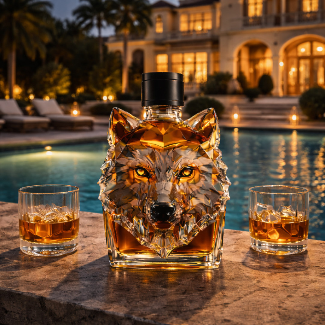 Licorera de whisky | Edición Lobo