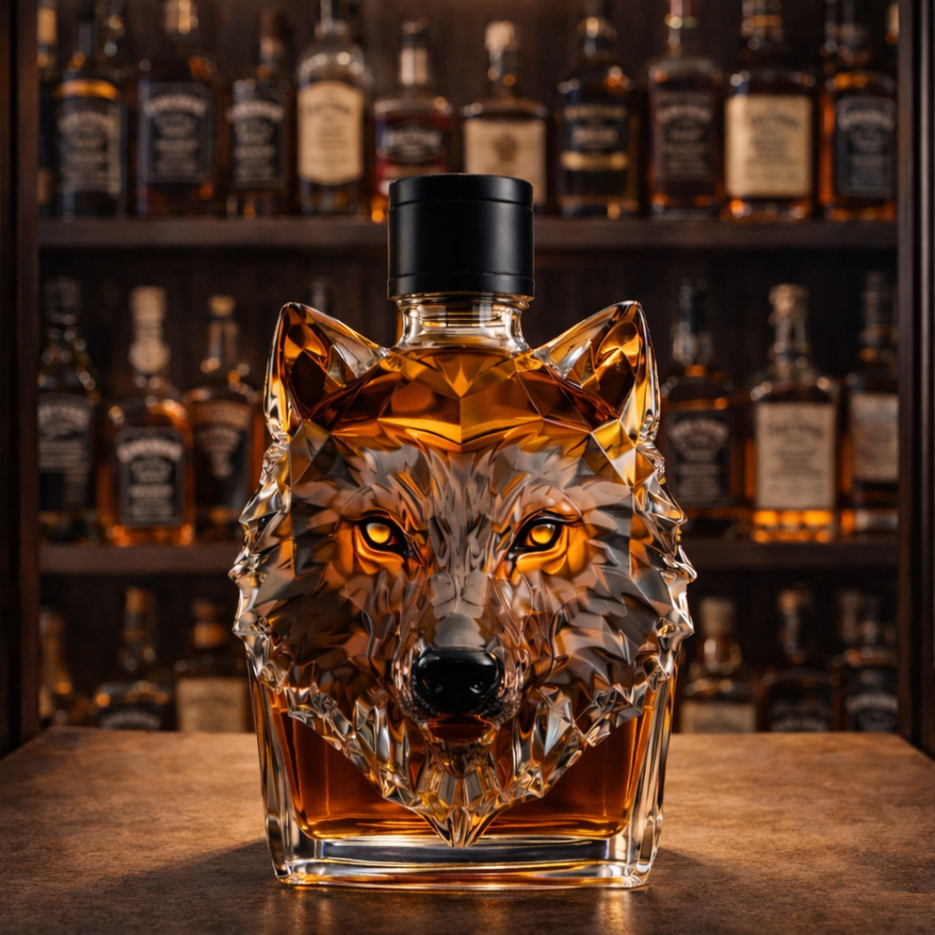 Licorera de whisky | Edición Lobo