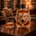 Licorera de Cristal |  Edición Lobo
