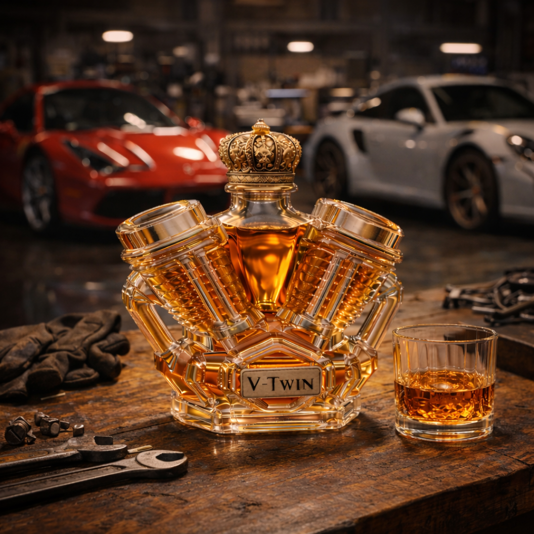 Licorera de whisky | Edición V8