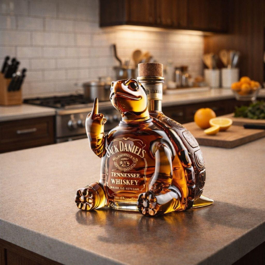 Licorera de Cristal | Edición Tortuga