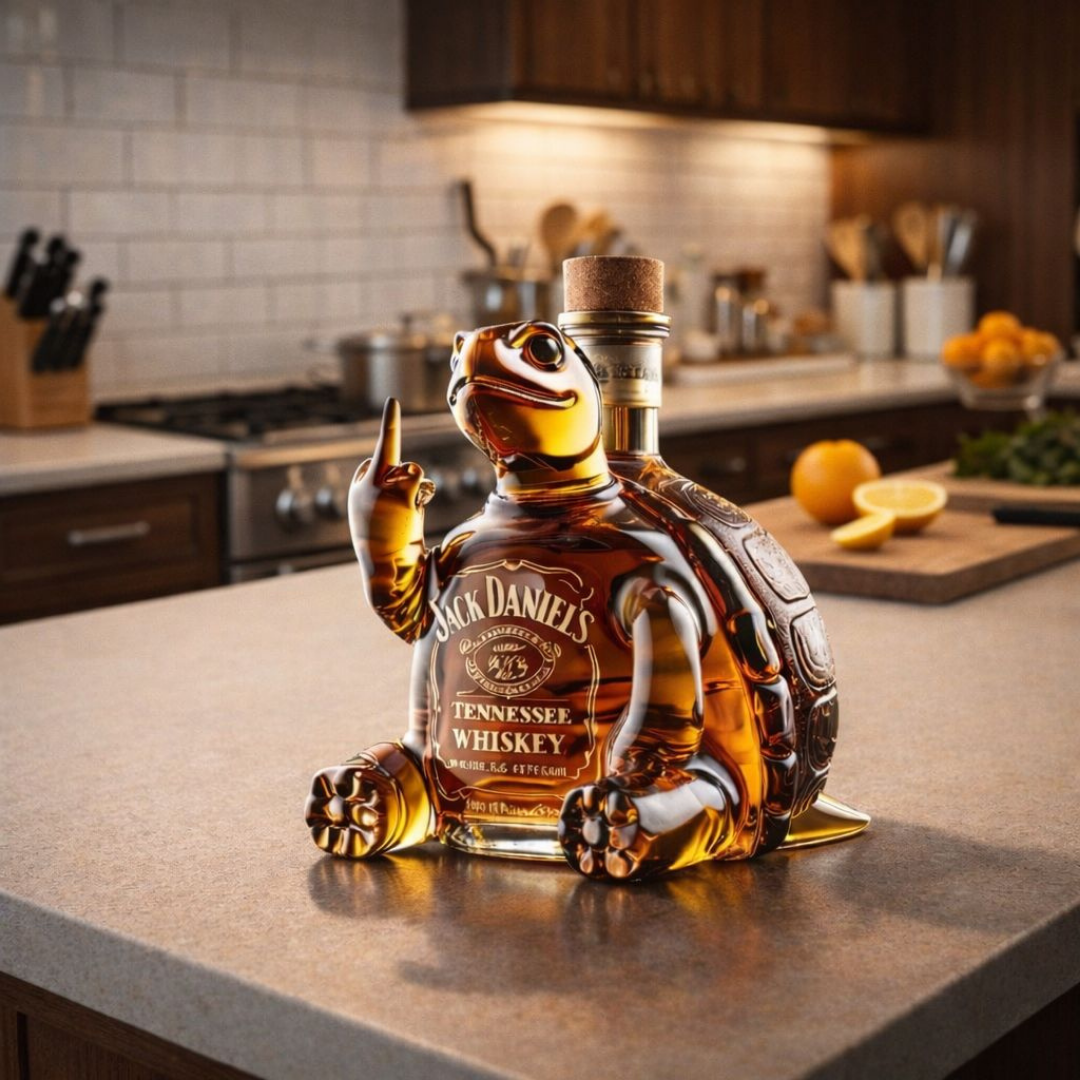 Licorera de Cristal | Edición Tortuga