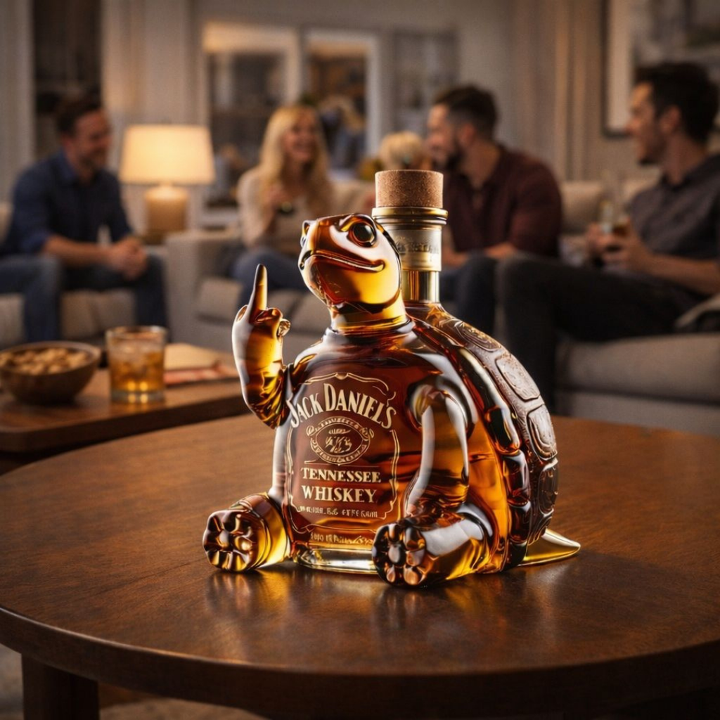 Licorera de Cristal | Edición Tortuga